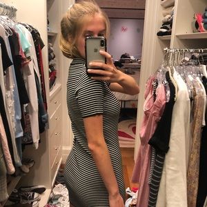 Dkny Dresses - striped short-sleeved day dress Dkny Dresses - striped short-sleeved day dress